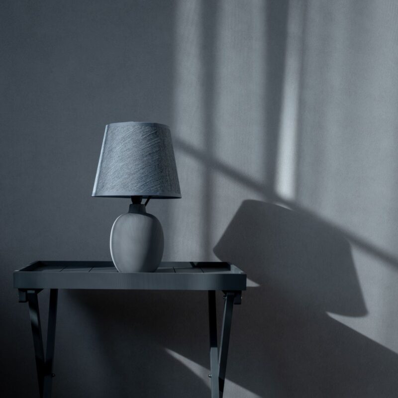 Slate Table Lamp