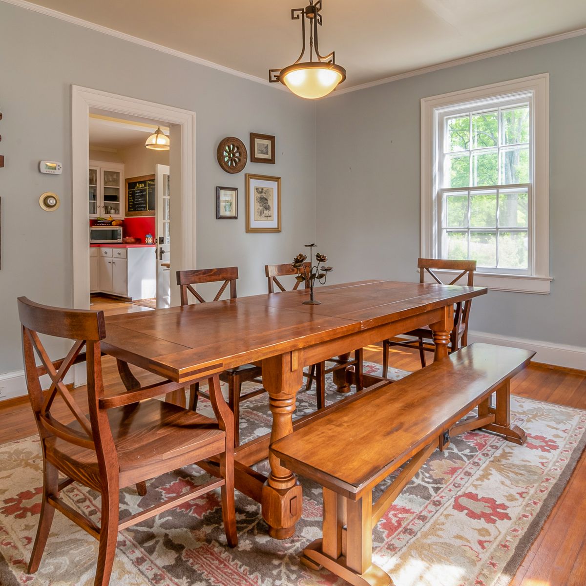 Solid Oak Dining Table