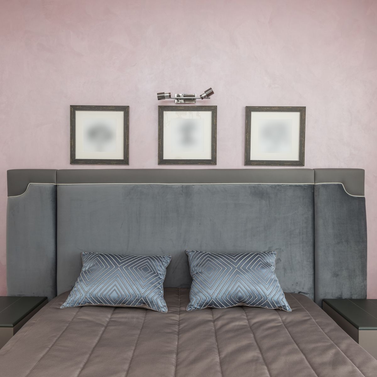 Upholstered King Bed Frame