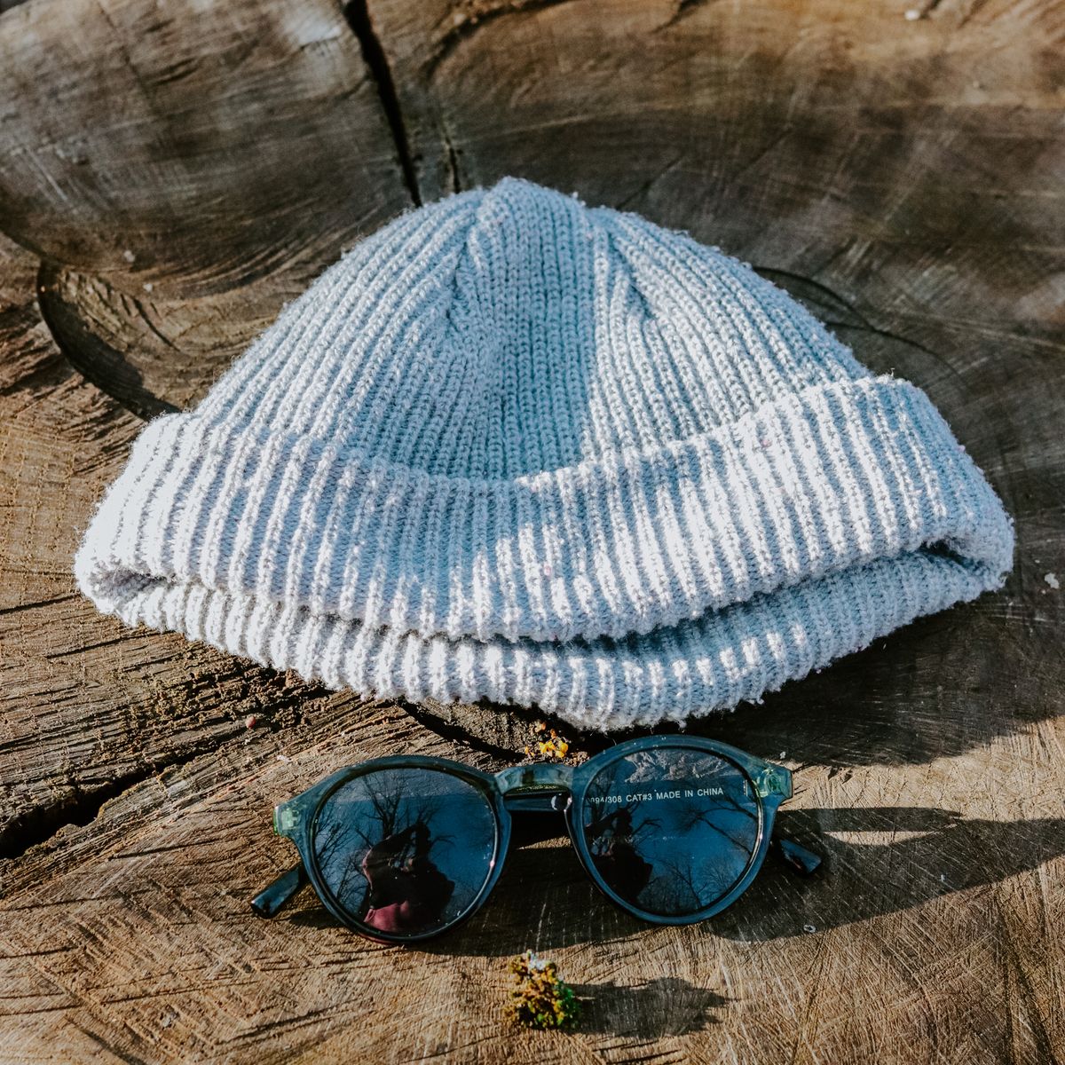 Ribbed Wool Beanie