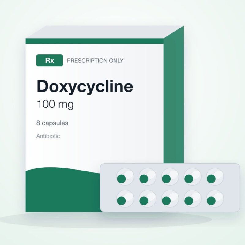 Doxycycline 100mg Capsules