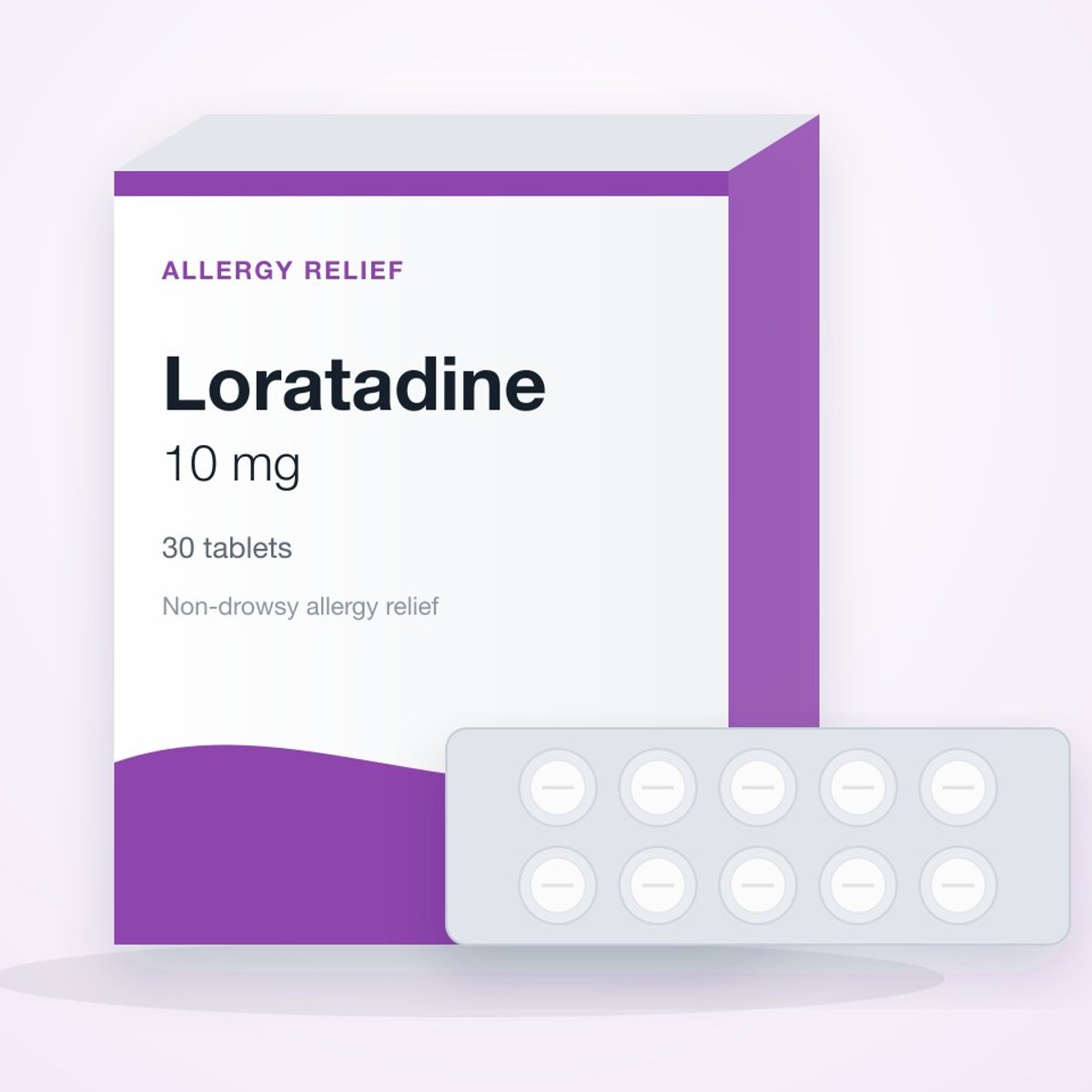Loratadine 10mg Allergy Tablets