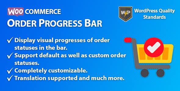 WooCommerce Order Progress Bar