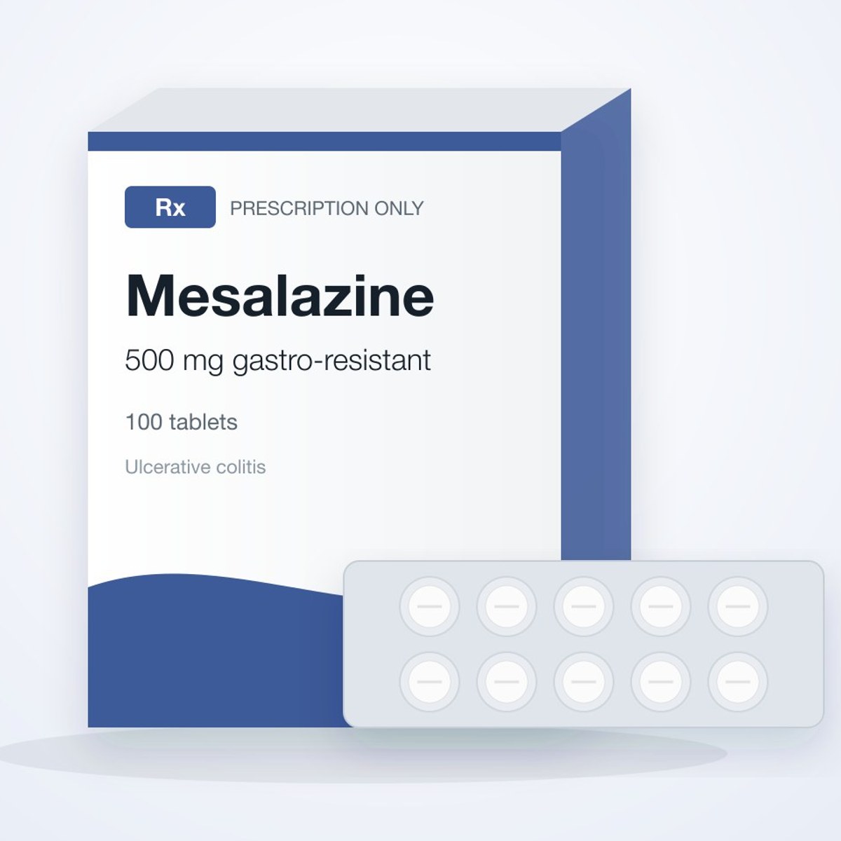 Mesalazine 500mg Gastro-Resistant Tablets