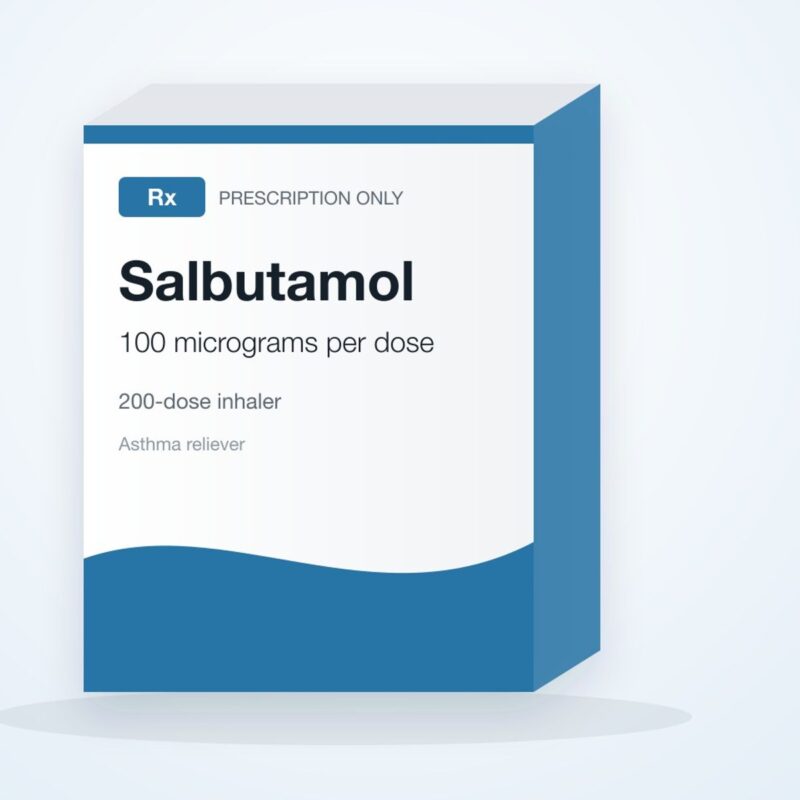 Salbutamol 100mcg Inhaler
