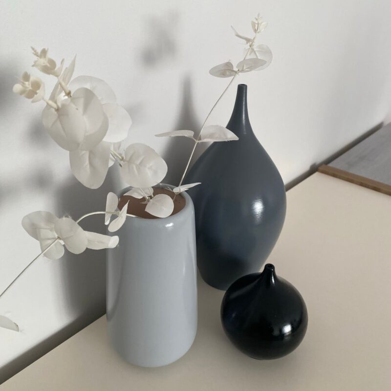 Matte Vase Trio
